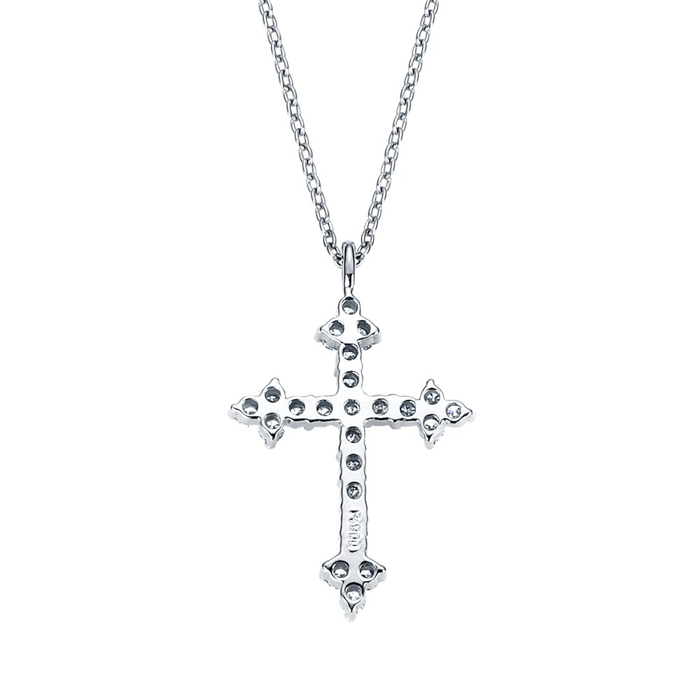 クロス プラチナダイヤモンドペンダント│ロイヤルアッシャー