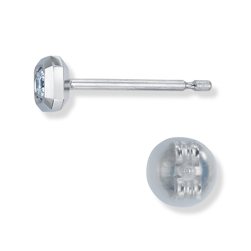 ギフト プラチナ ダイヤモンドピアス│ロイヤルアッシャー