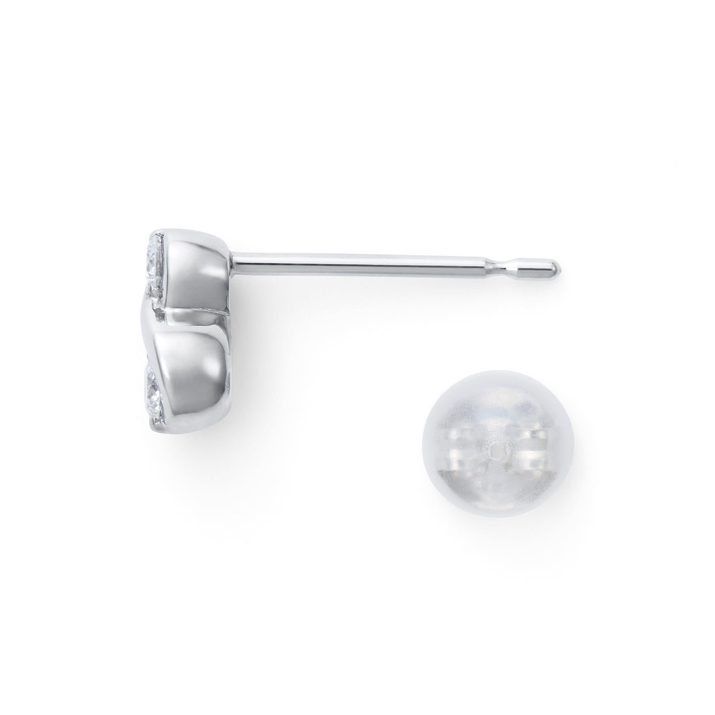 ギフト プラチナ ダイヤモンドピアス