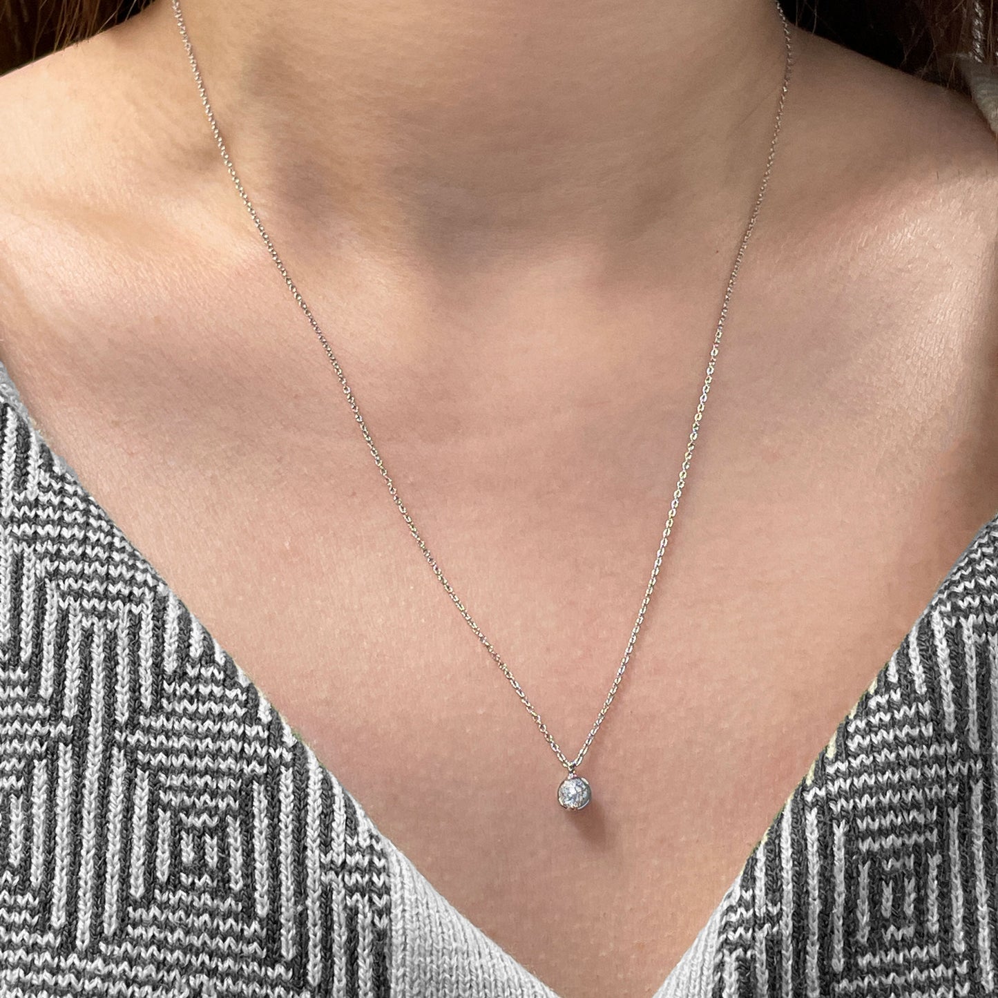 エーデル プラチナ ダイヤモンドペンダント0.15ct