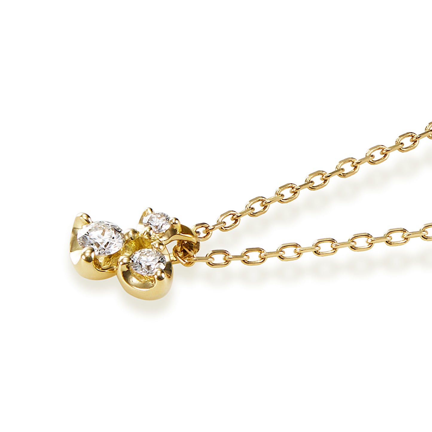 ホリデーシーズン K18イエローゴールド ダイヤモンドペンダント