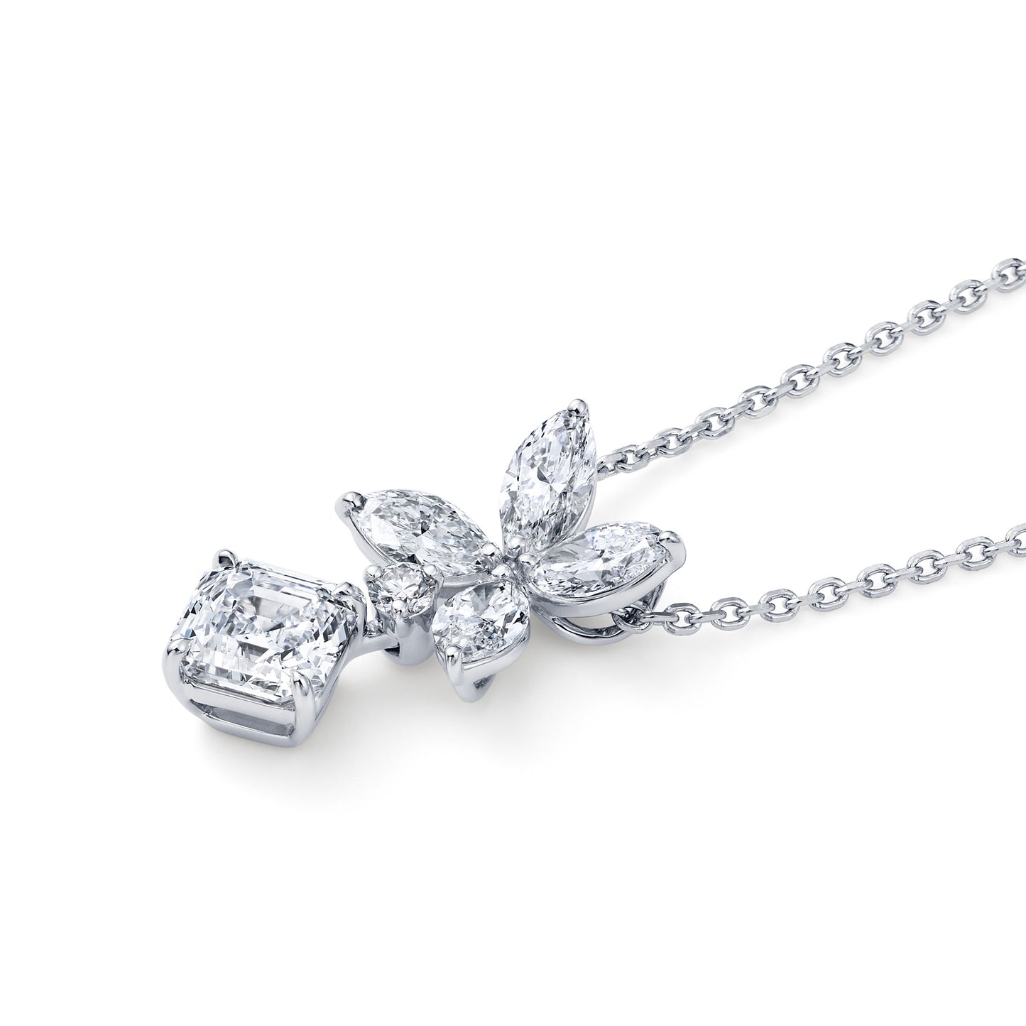 ロイヤル・アッシャー・カット ペンダント