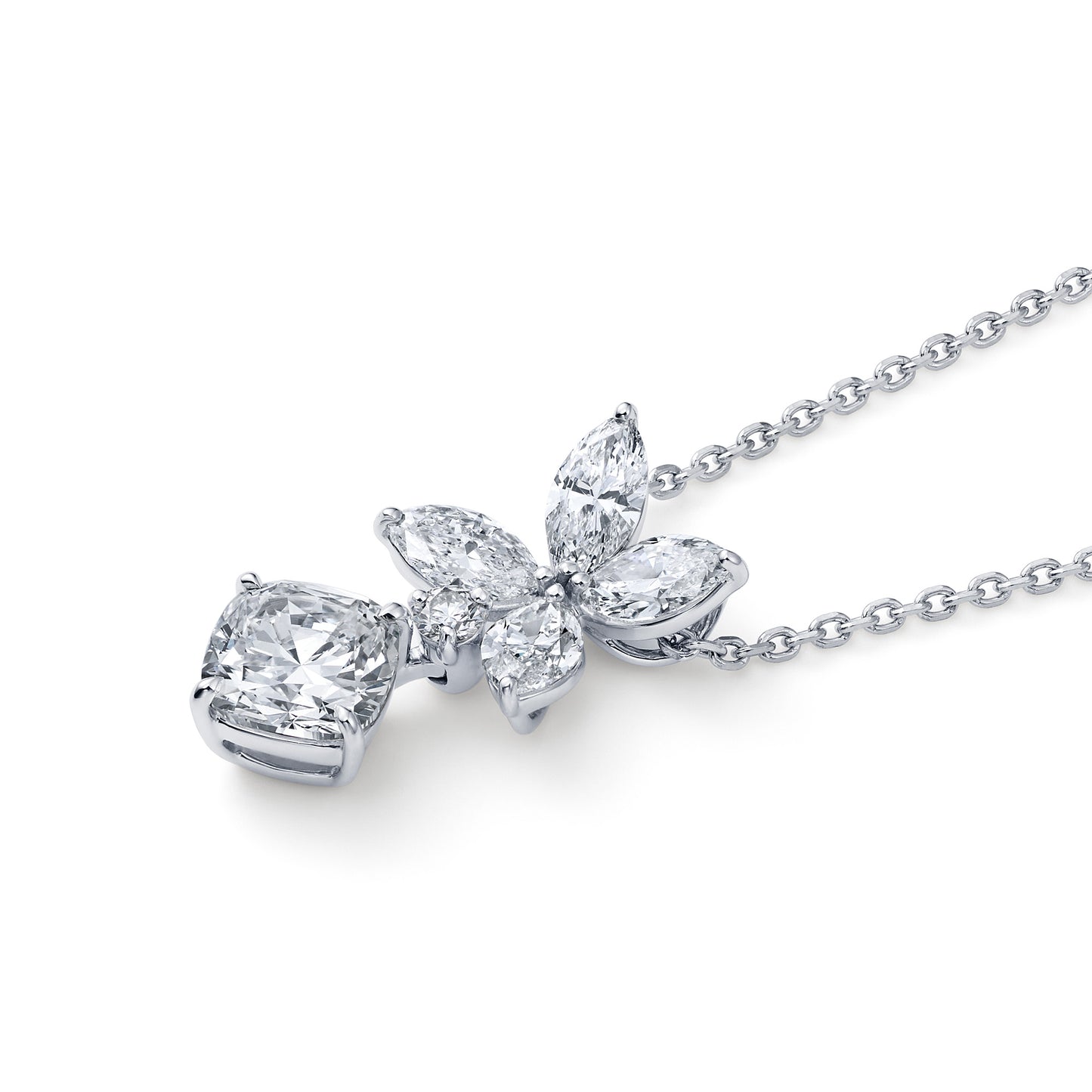 ロイヤル・アッシャー・クッションカット ペンダント