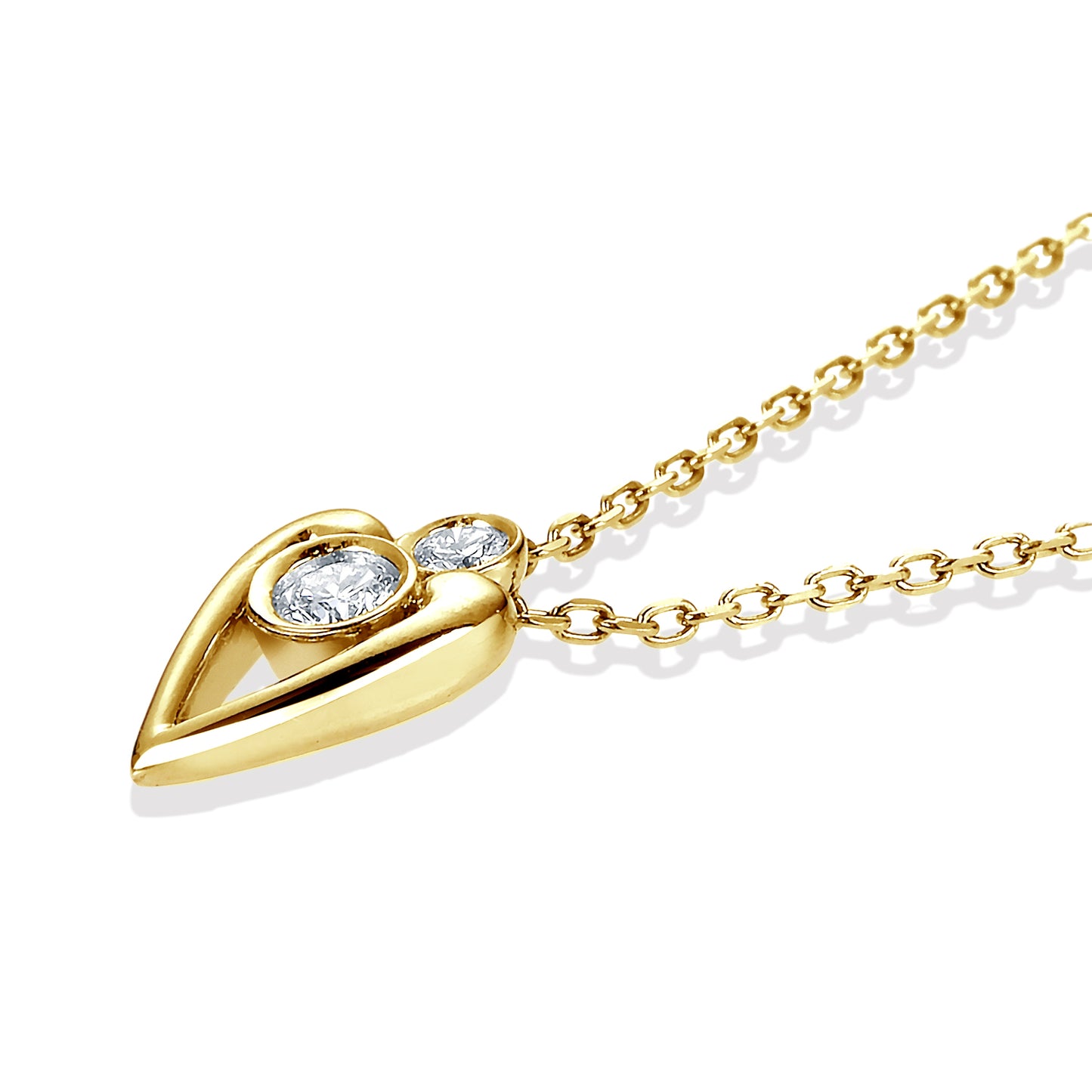 セプター K18イエローゴールド ダイヤモンドペンダント│ロイヤルアッシャー