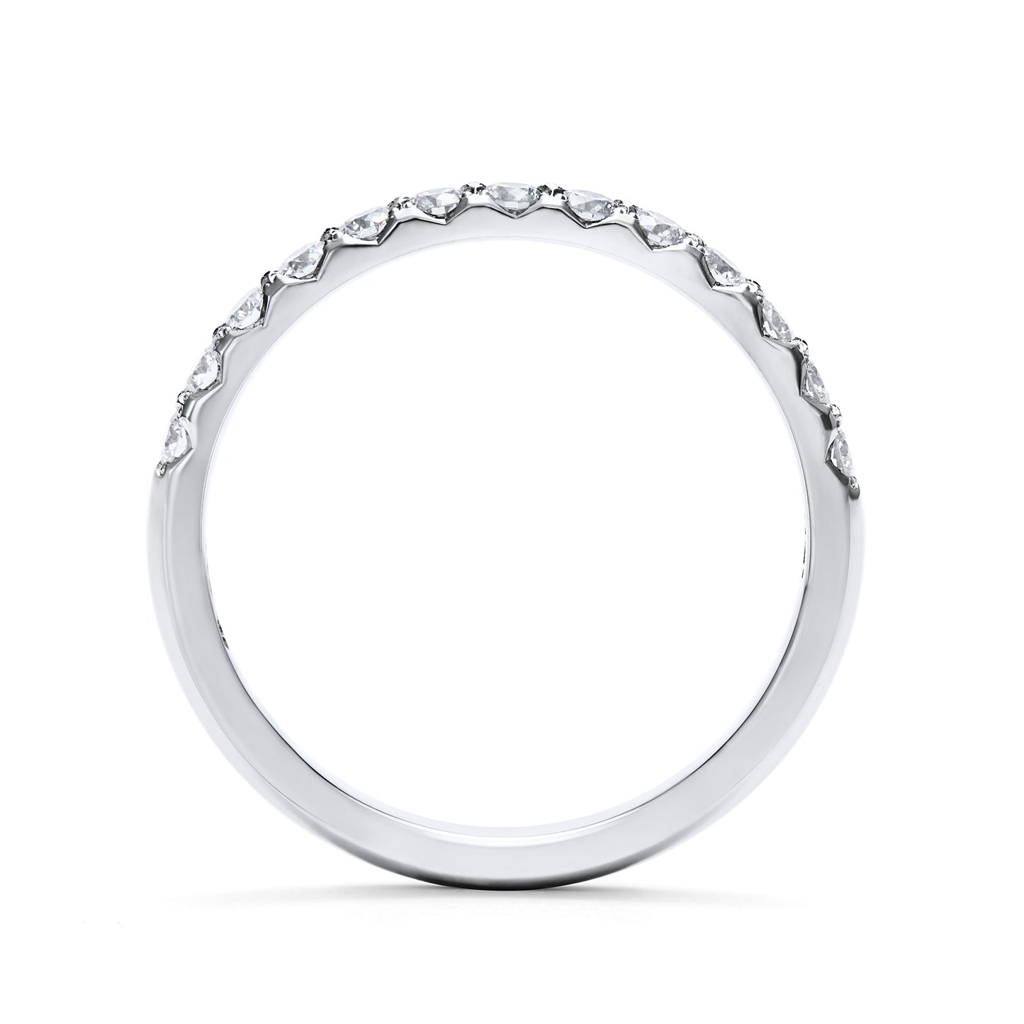 ロイヤル・アッシャー ピュールプラチナ ハーフエタニティ