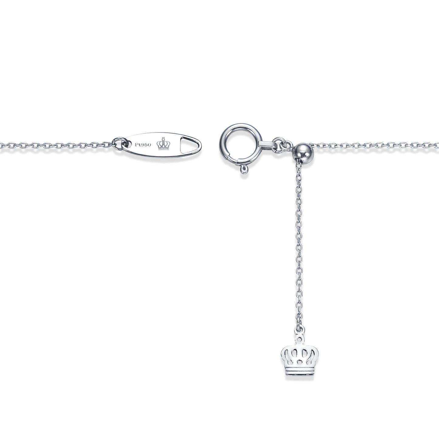 エーデル プラチナダイヤモンドペンダント0.15ct│ロイヤルアッシャー