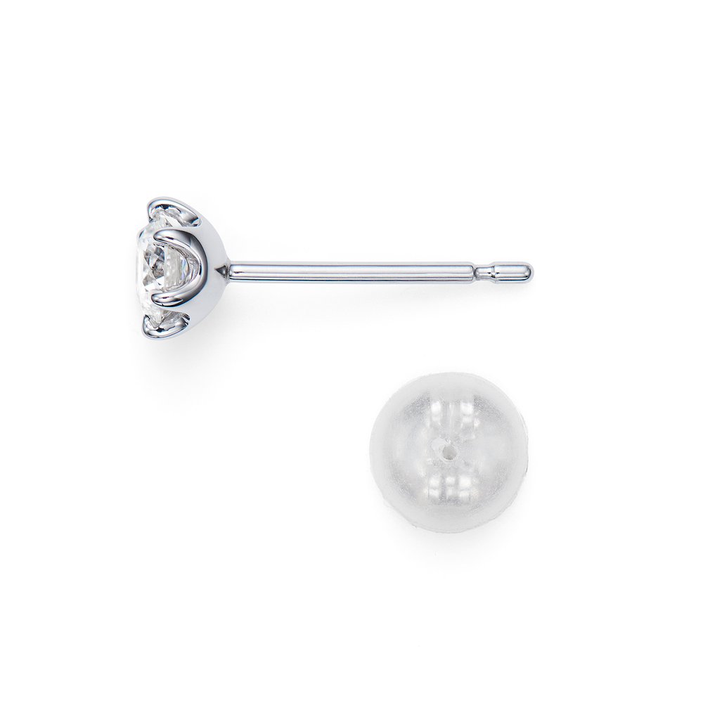 エーデル プラチナ ダイヤモンドピアス│ロイヤルアッシャー