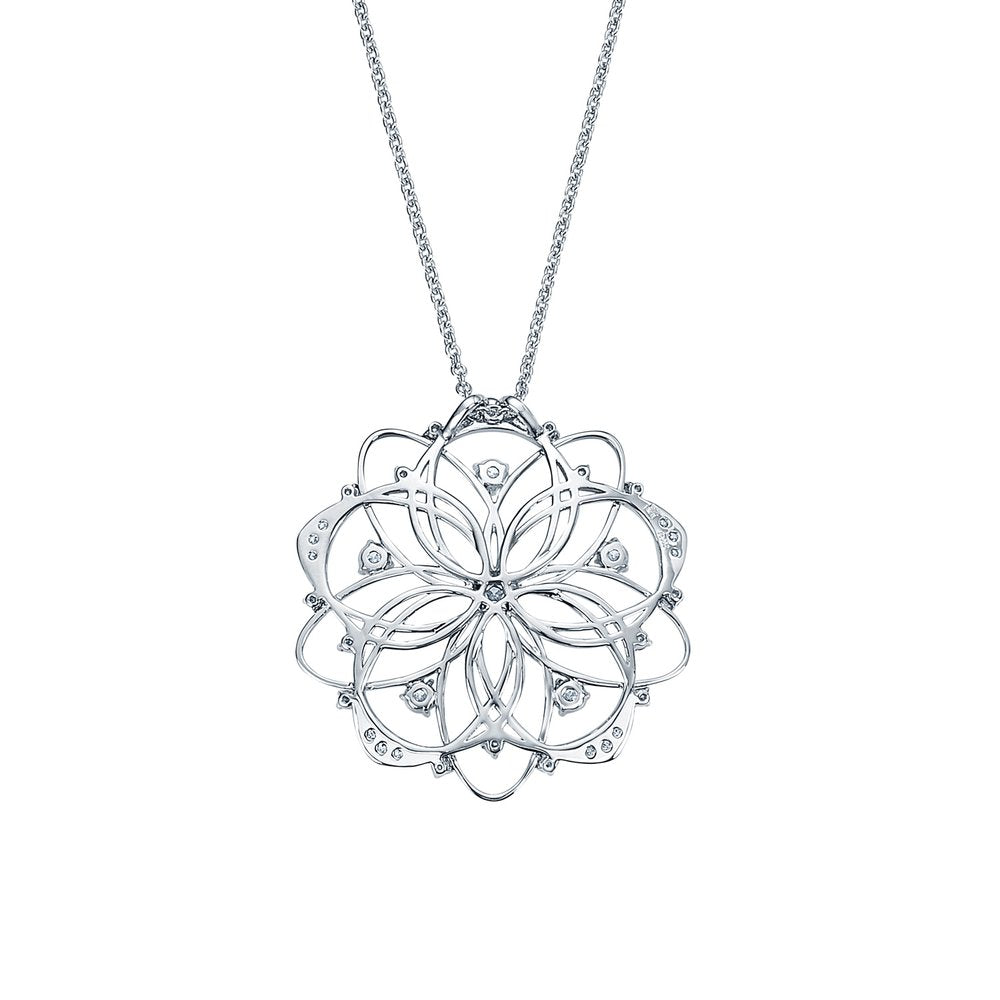 プラチナ ダイヤモンドペンダント│ロイヤルアッシャー