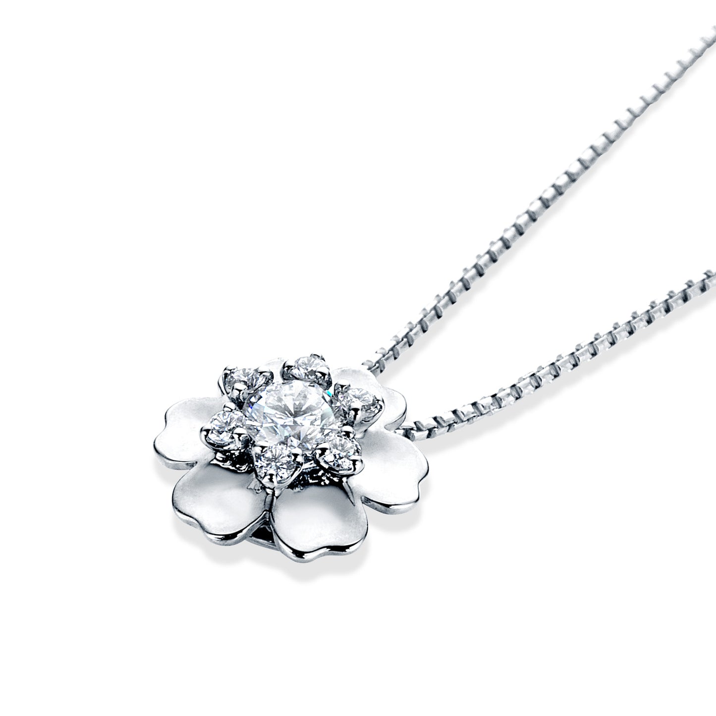 フロリア―ド プラチナダイヤモンドペンダント│ロイヤルアッシャー