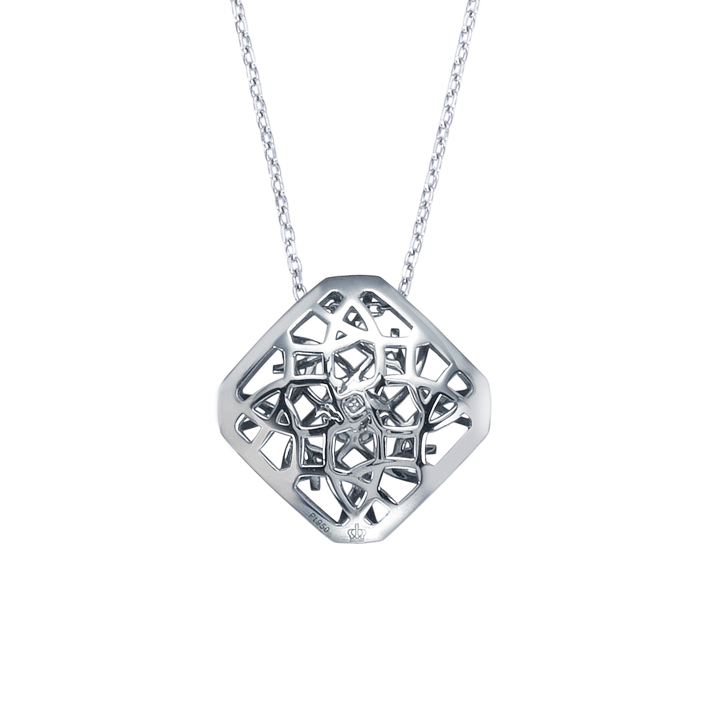 シーリング プラチナ ダイヤモンドペンダント│ロイヤルアッシャー