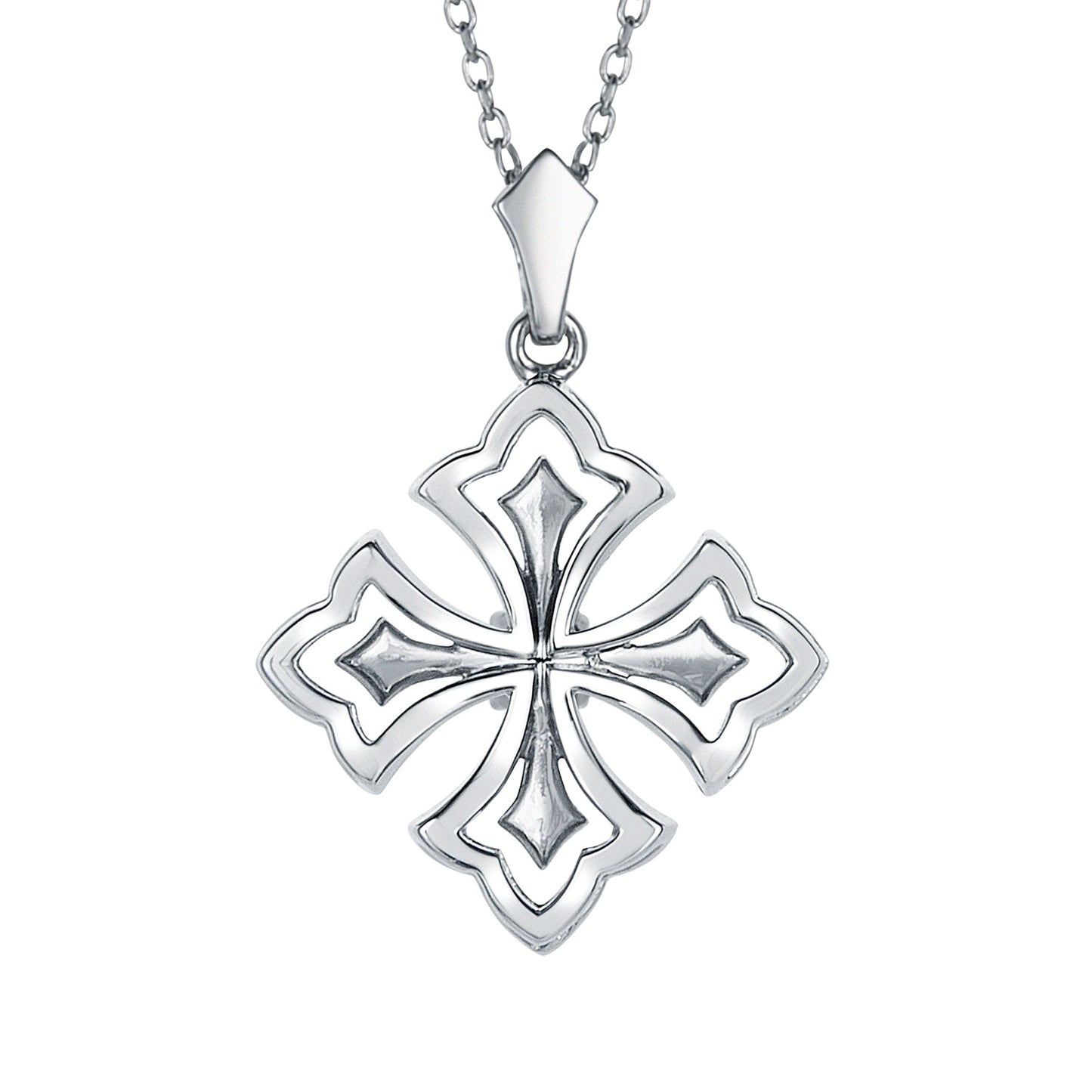 ウィンドウフレーム プラチナダイヤモンドペンダント│ロイヤルアッシャー