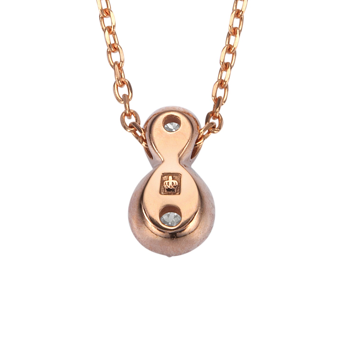 ホリデーシーズン K18ピンクゴールドダイヤモンドペンダント│ロイヤルアッシャー