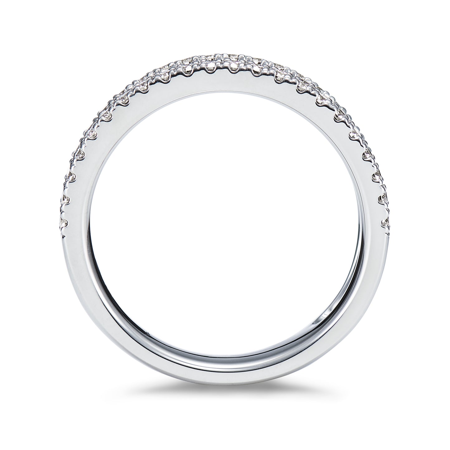ライン プラチナ ダイヤモンドリング│ロイヤルアッシャー