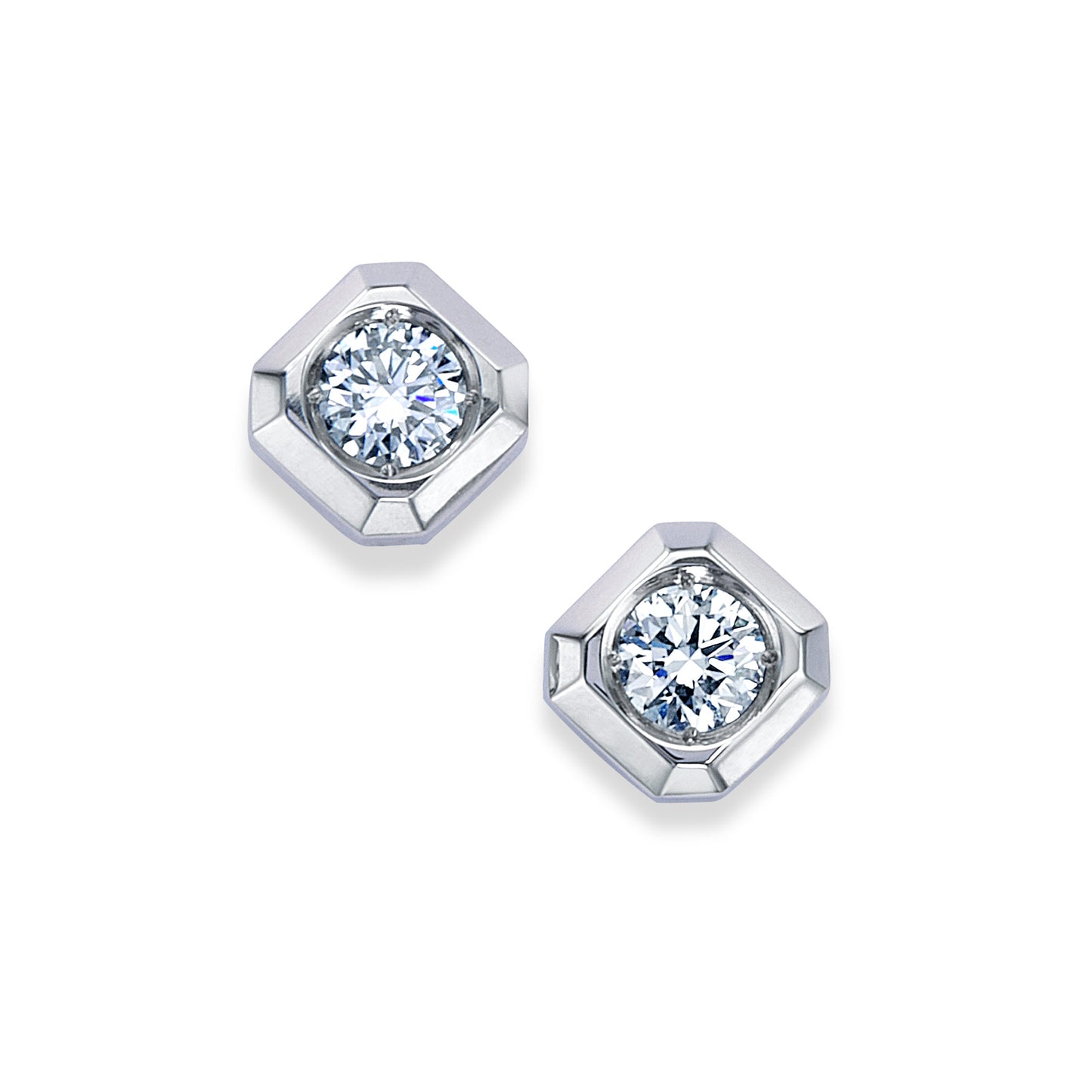 ギフト プラチナ ダイヤモンドピアス