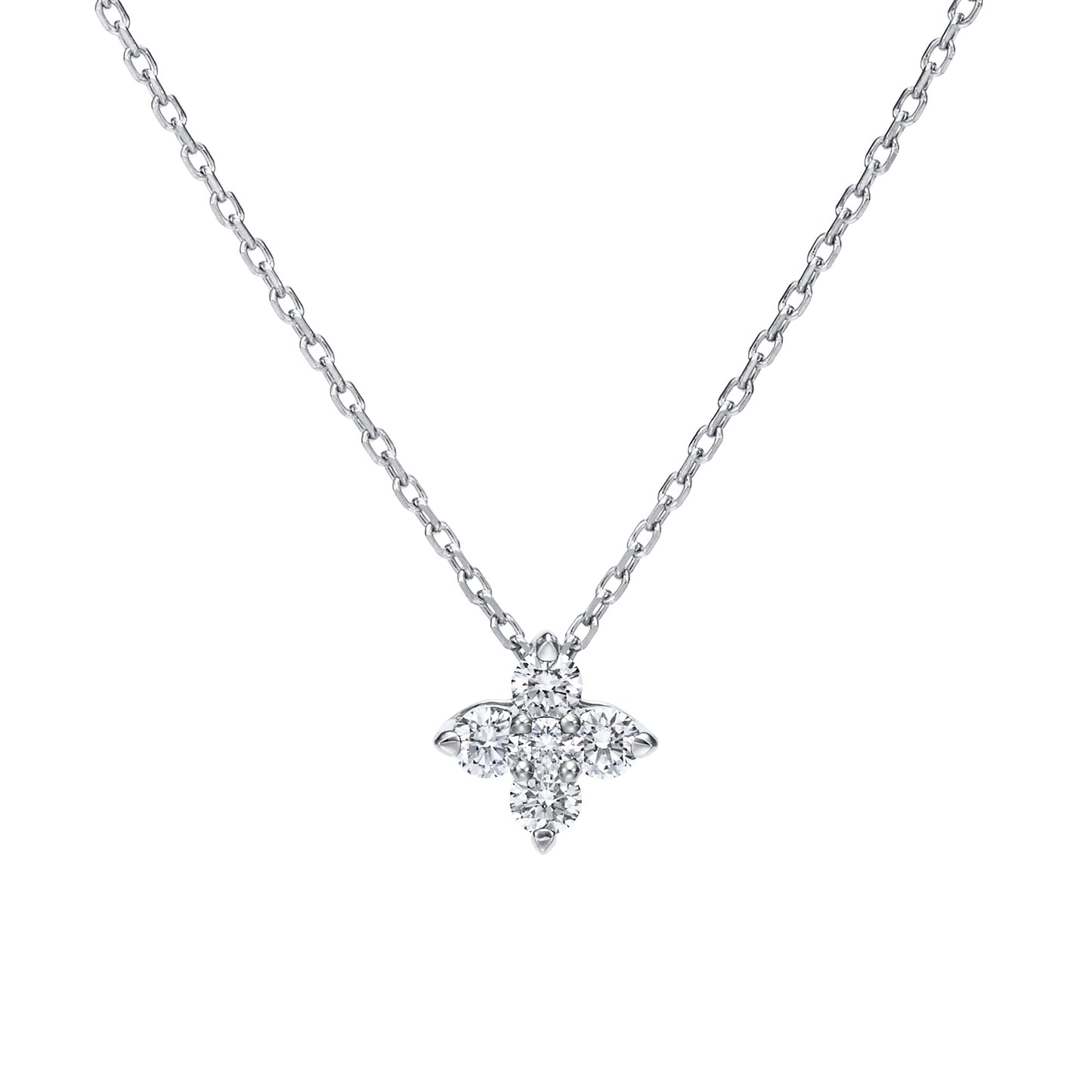 フロリアード プラチナ ダイヤモンドペンダント