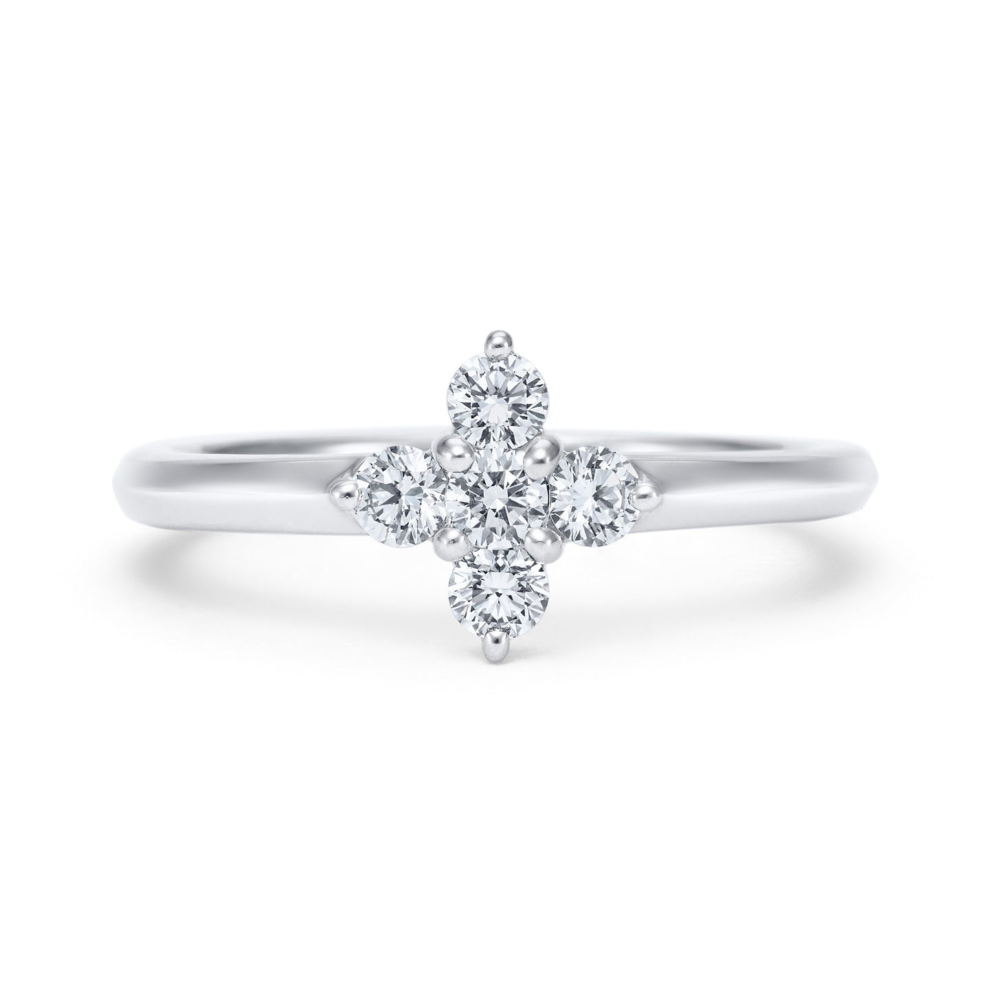 フロリアード プラチナ ダイヤモンドリング