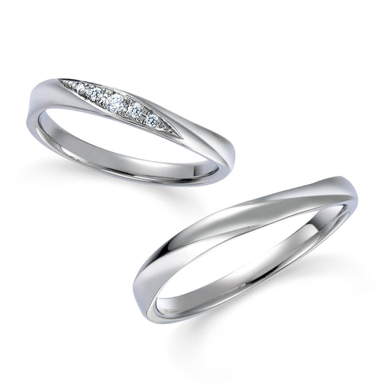 ROYAL ASSCHER WRB037/WRA027の公式商品写真（ペア・仕様例）