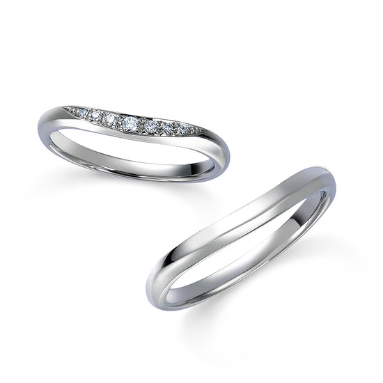 ROYAL ASSCHER WRB038/WRA028の公式商品写真(ペア・仕様例)