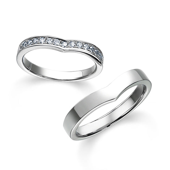 ROYAL ASSCHER WRB066/WRA056の公式商品写真（ペア・仕様例）