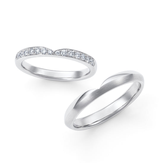 ROYAL ASSCHER フロリアード WRB080/WRA070の公式商品写真（ペア・仕様例）