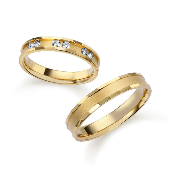 ROYAL ASSCHER WRG052/WRF035の公式商品写真(ペア・仕様例)