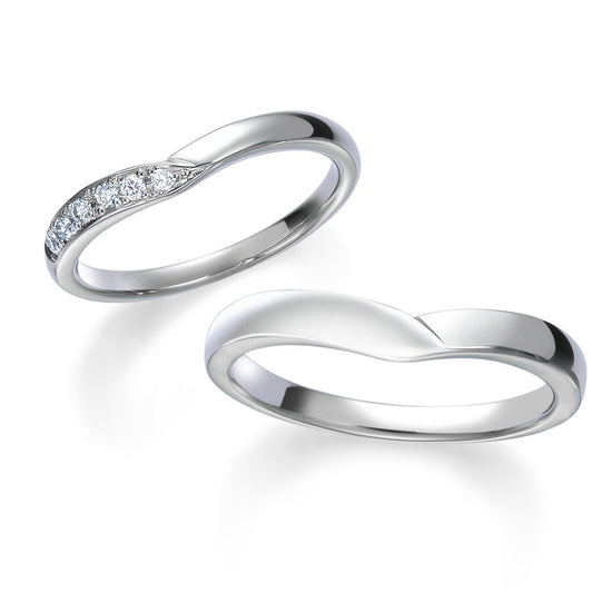 ROYAL ASSCHER WRB034/WRA025の公式商品写真(ペア・仕様例)