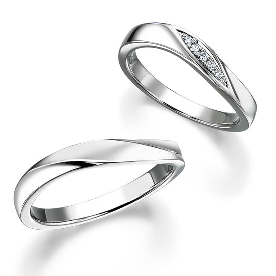 ROYAL ASSCHER WRB063/WRA053の公式商品写真（ペア・仕様例）