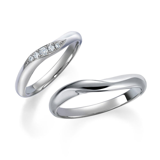 ROYAL ASSCHER WRB013/WRA009の公式商品写真（ペア・仕様例）
