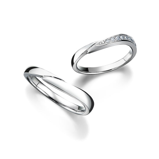 ROYAL ASSCHER WRB062/WRA052の公式商品写真(ペア・仕様例)