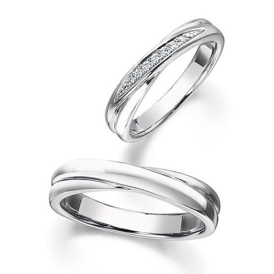 ROYAL ASSCHER WRB068/WRA058の公式商品写真(ペア・仕様例)